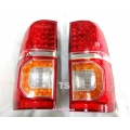 ไฟท้ายแชม LED สีแดง ใส่โตโยต้า ไฮลัค วีโก้ แชมป์ Toyota Hilux vigo champ 2011 ส่งฟรี EMS